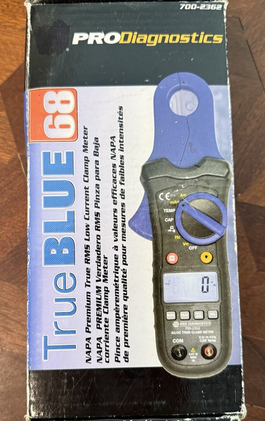 True Blue 68 True RMS Low Current Clamp Multimeter – NAPA Exclusive