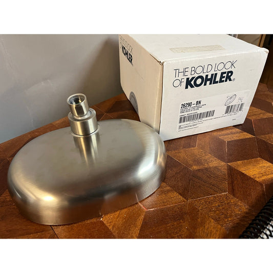 Kohler 26290-BN Statement 3-Function Showerhead Brushed Nickel 2.5 GPM 8” Round