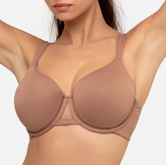 Underoutfit The Ultimate Coverage Bra -1235 Mocha Mousse, Size 36B