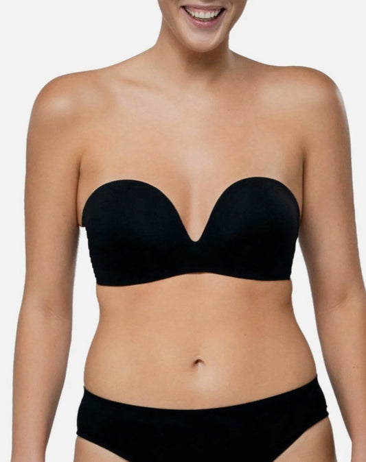 Underoutfit The No Strings Attached Bra- 1248,  Size Med -Black