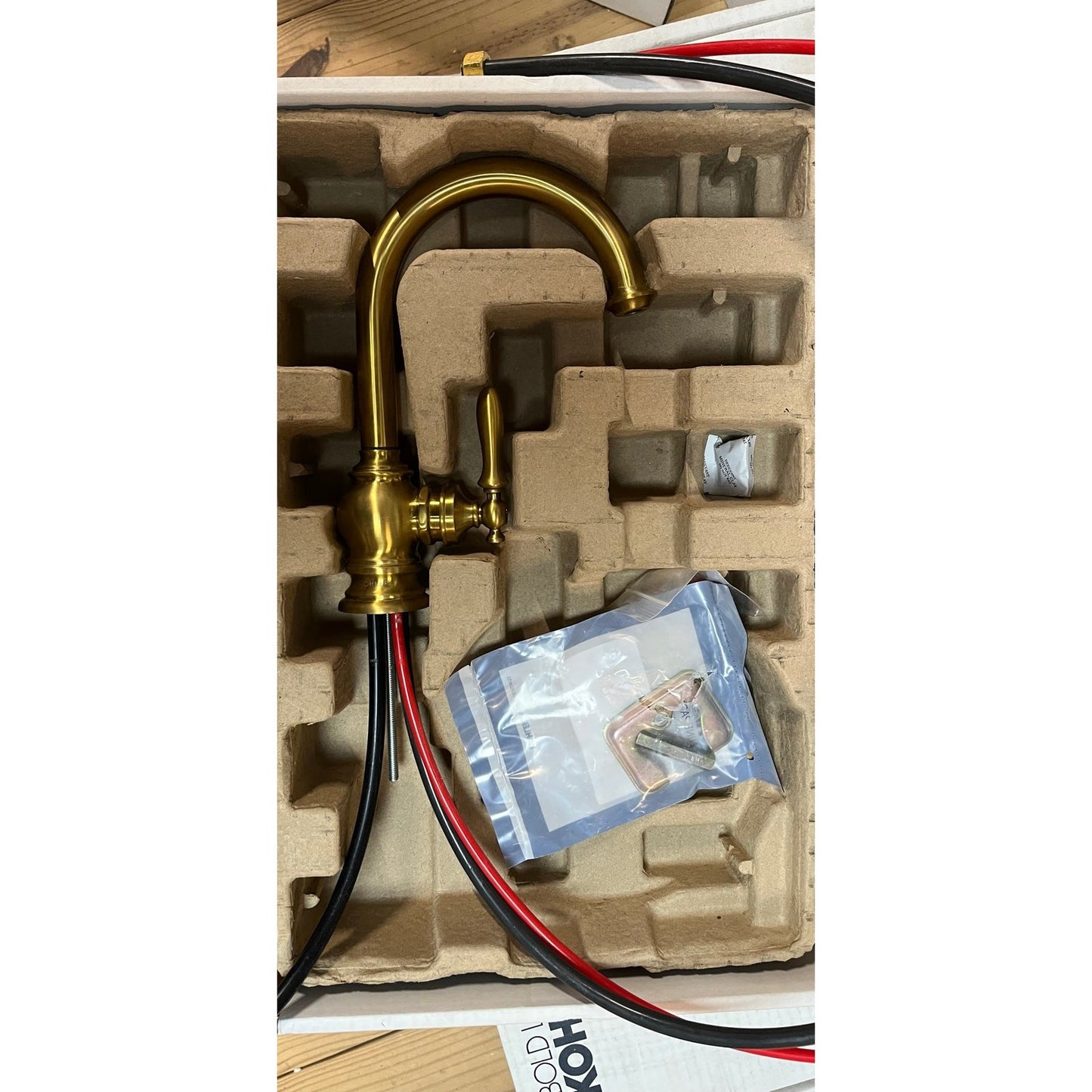 Kohler 24074-2MB  Artifacts Beverge Faucet Vibrant Brushed Moderne Brass