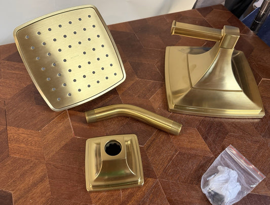 KOHLER Riff Shower Trim Kit TS27404-4G-2MB – Brushed Moderne Brass (Valve Not In