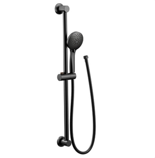 Moen 3558EPBL 5 Function Hand Shower With Slide Bar - Matte Black