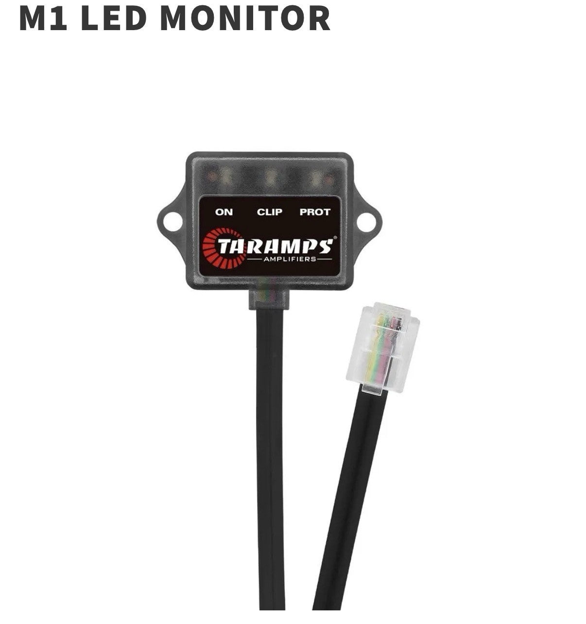 M1 LED Monitor Operational Status LED, On, Clip and Protection, Safety Car Audio