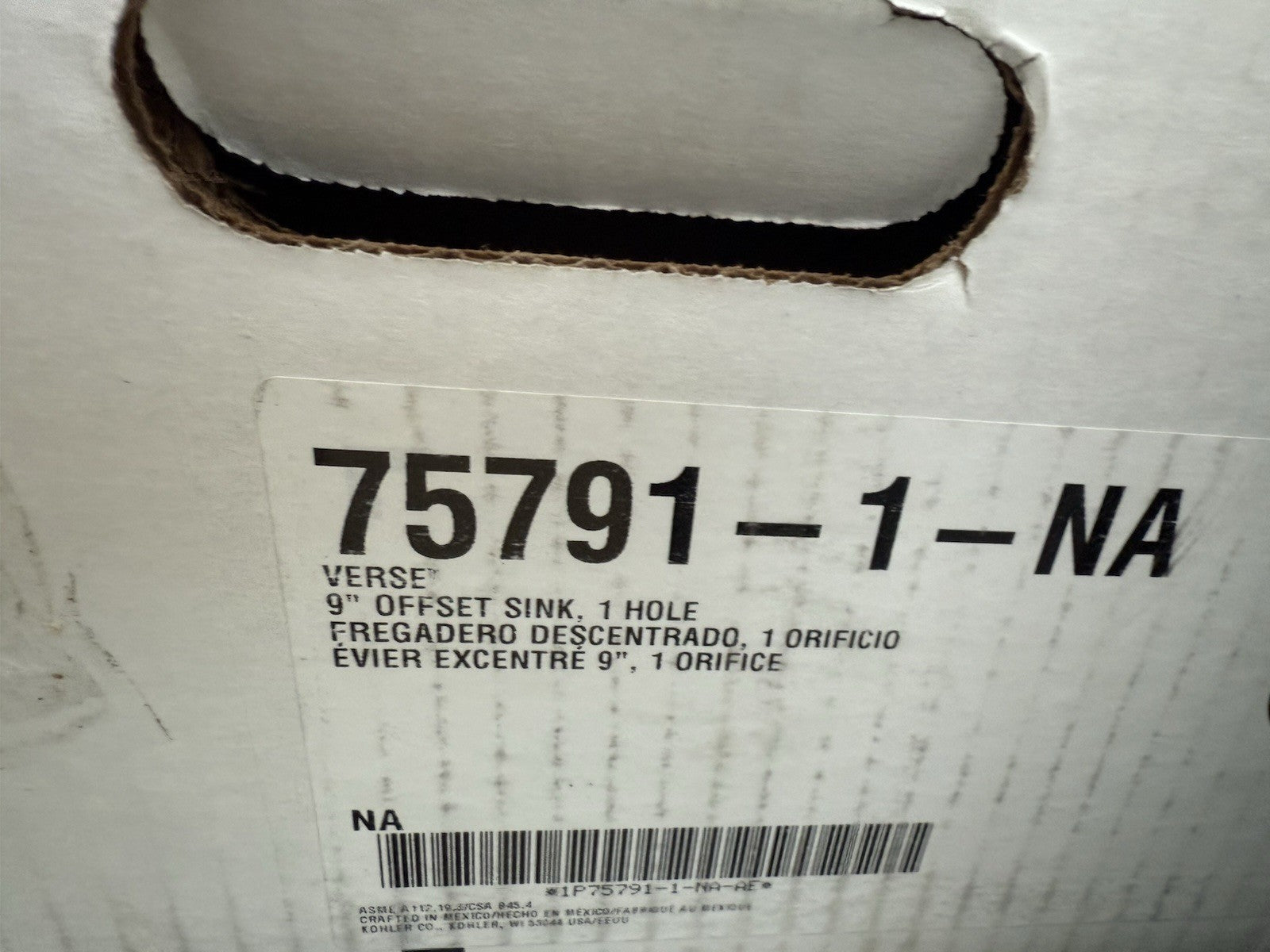 KOHLER Verse 75791‑1‑NA – 33″ Double‑Bowl Stainless Kitchen Sink, 9¼″ Deep