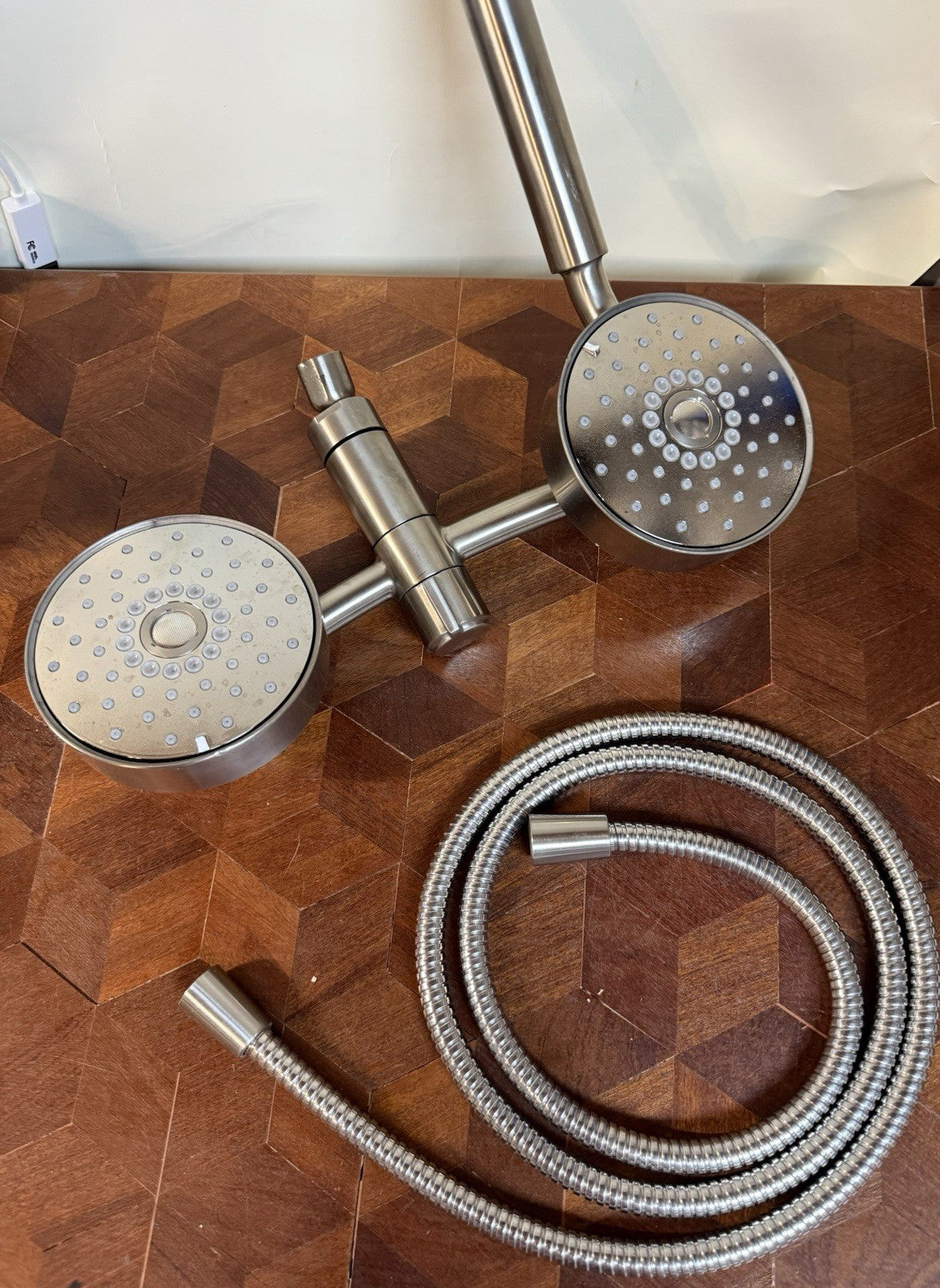 Kohler Purist Dual Shower Head 2-in-1 Kit, Brushed Nickel – Scratch/Dent