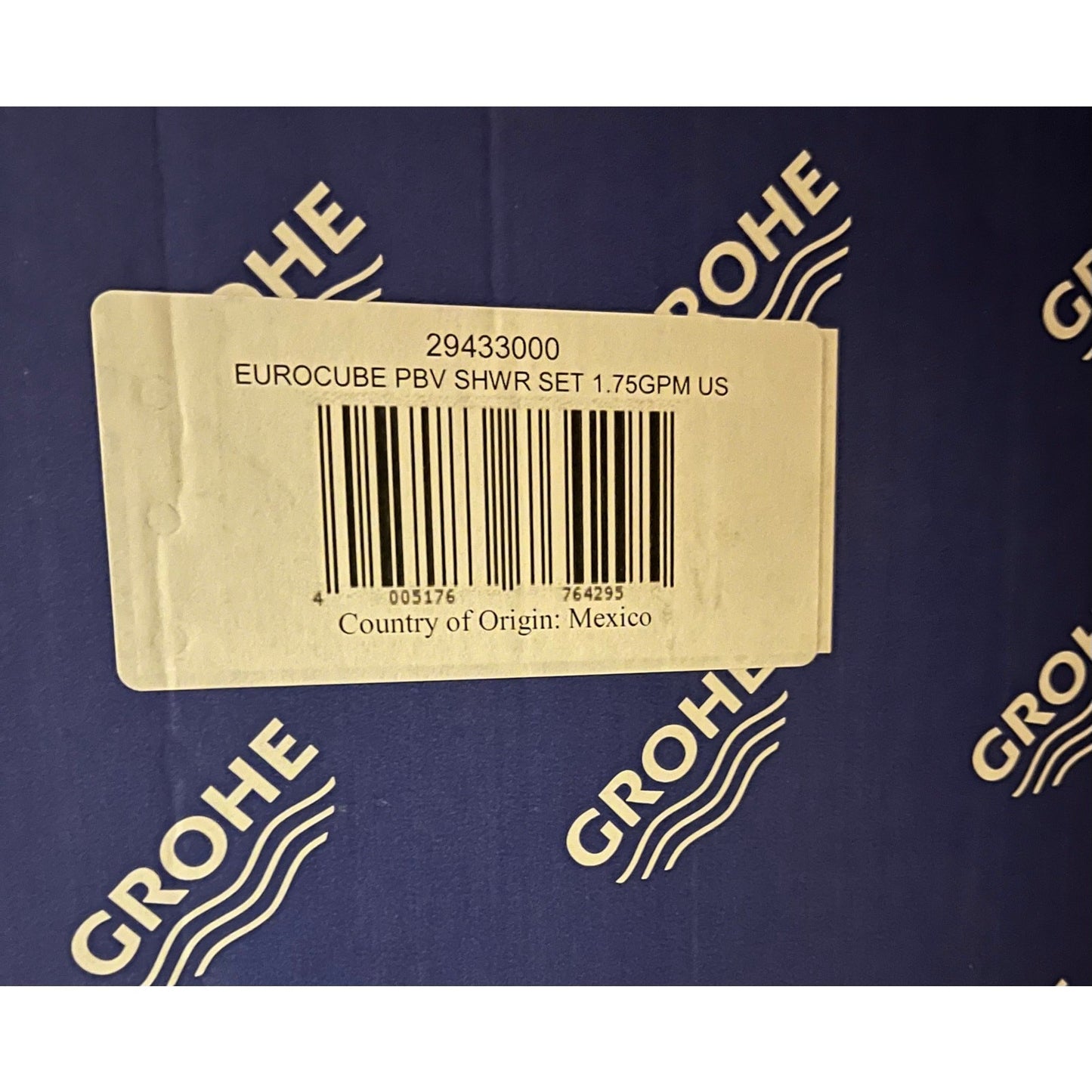 Grohe EuroCube Shower Set Starlight Chrome - 29433000