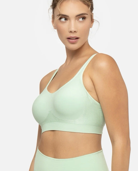 Underoutfit The Comfort Shaping Bra w/ adjustable straps 459-size 2XL Mint Green