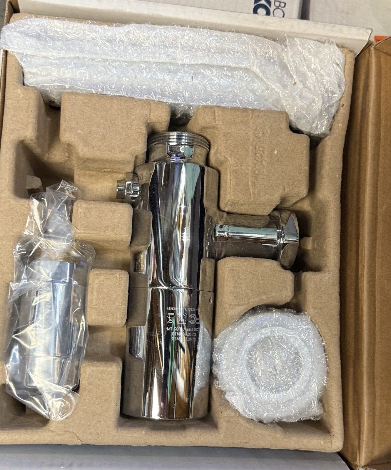 Kohler 10UD00G20-CP Tripoint DC 0.5 GPF Urinal Flushometer Polished Chrome