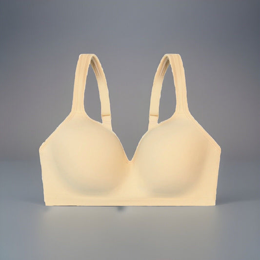 Underoutfit- 460 The Perfect Neckline Bra, size small Sand