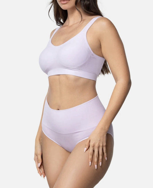 Underoutfit Smoothing at Waist Brief - 308, size Large Lilac