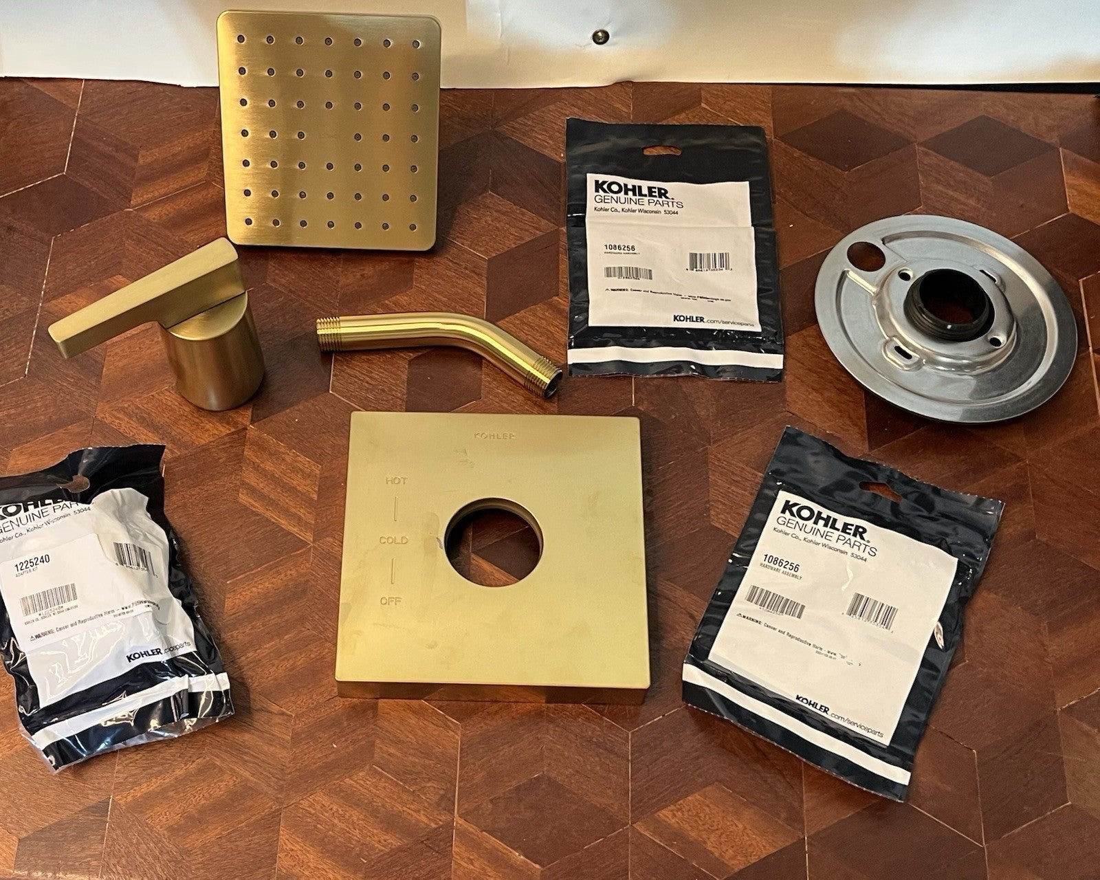 Kohler Honesty Rite-Temp Shower Trim Kit TS99764-4-2MB – Moderne Brass, 2.5 GPM