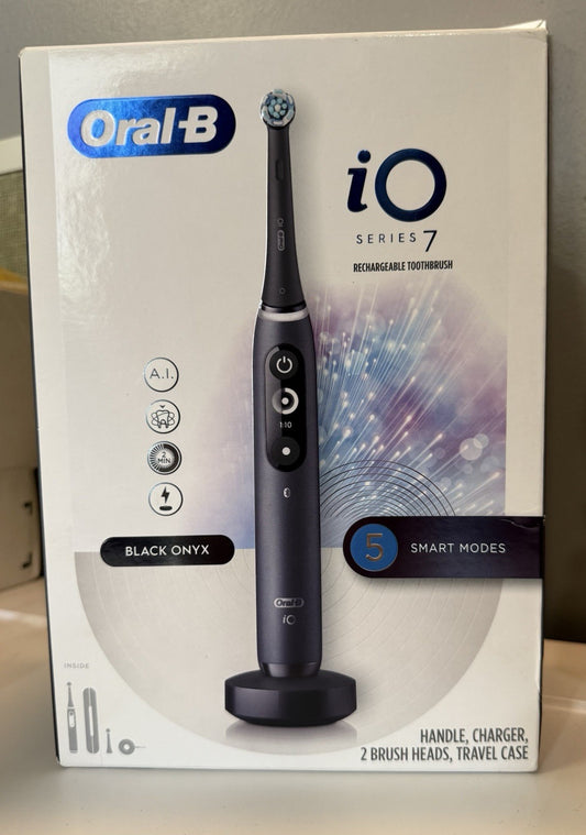 New-Oral-B iO Series 7  Electric Toothbrush - Black