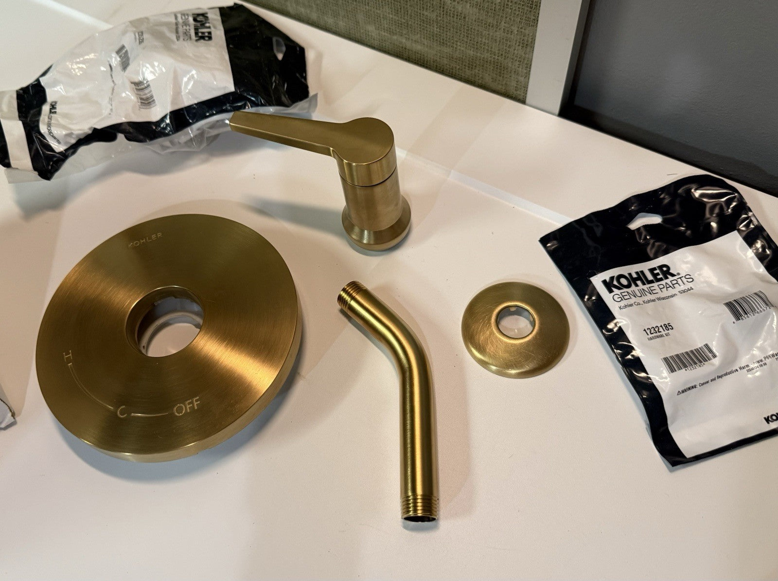 Kohler K-Tls97077-4 Pitch Shower Only Trim Package - Vibrant Brushed Moderne