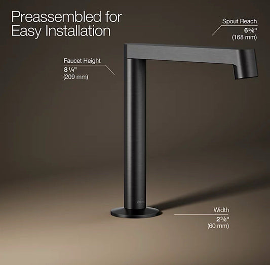 Kohler K-77969-BGP Row Design Sink Spout – Brushed Graphite – NEW