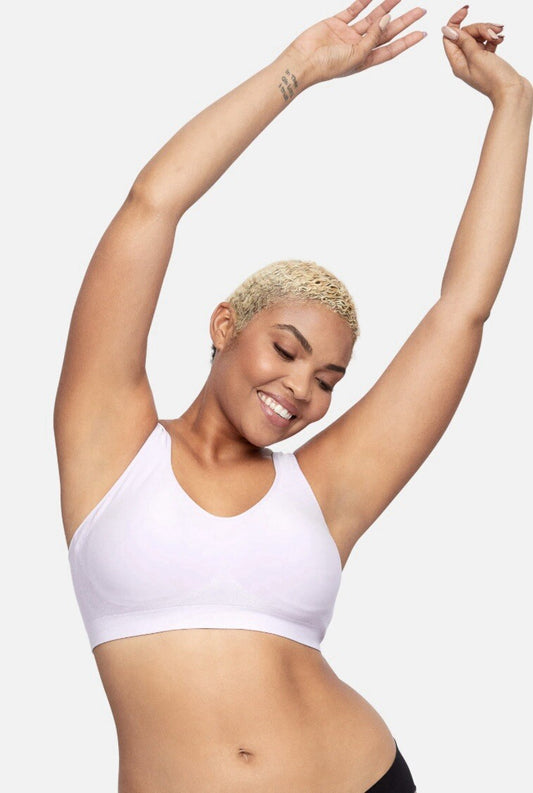 Underoutfit Comfort Shaping  Bra -457  size large, white