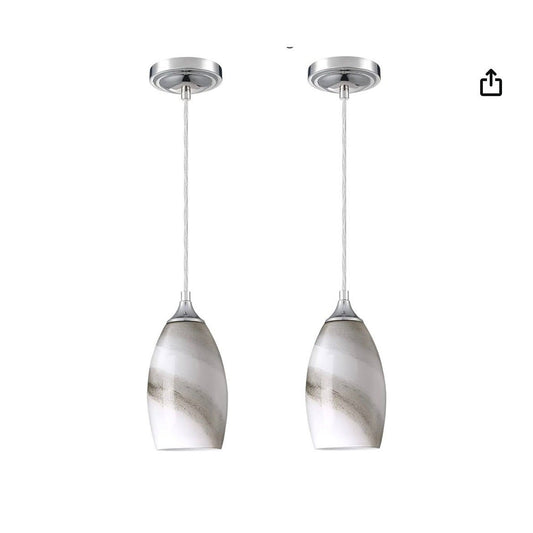 Doraimi Adjustable 2 pack Mini Hanging Pendant