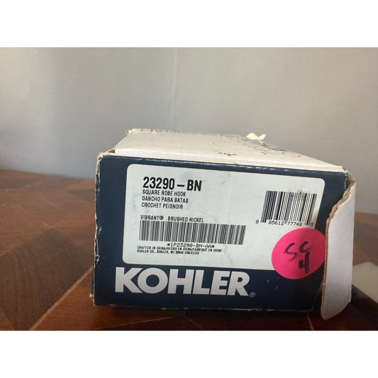 Kohler 23290-BN Square Robe Hook - Vibrant Brushed Nickel