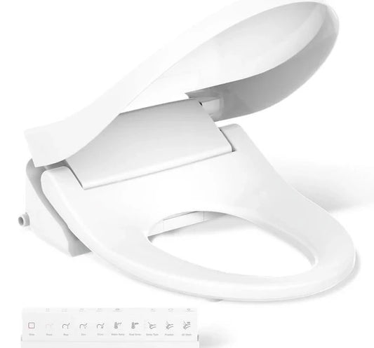Kohler 28119-0 PureWash C3-325 Elongated Bidet Seat Remote White Heated Water