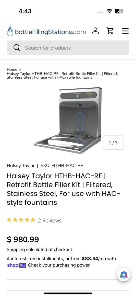 Elkay HTHB-HAC-RF Soda Fountain Machine