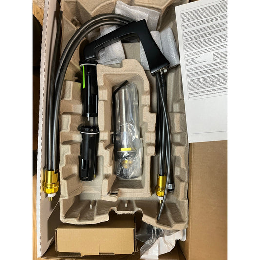 Delta 3564-BLMPU-DST Ashlyn Widespread Bathroom Faucet – Matte Black