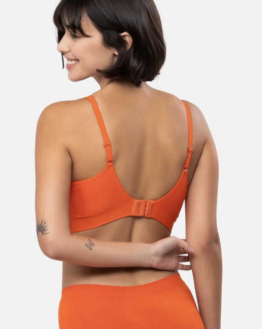 Underoutfit The Comfort Shaping Bra w/ adjustable straps 459-size XL Marmalade