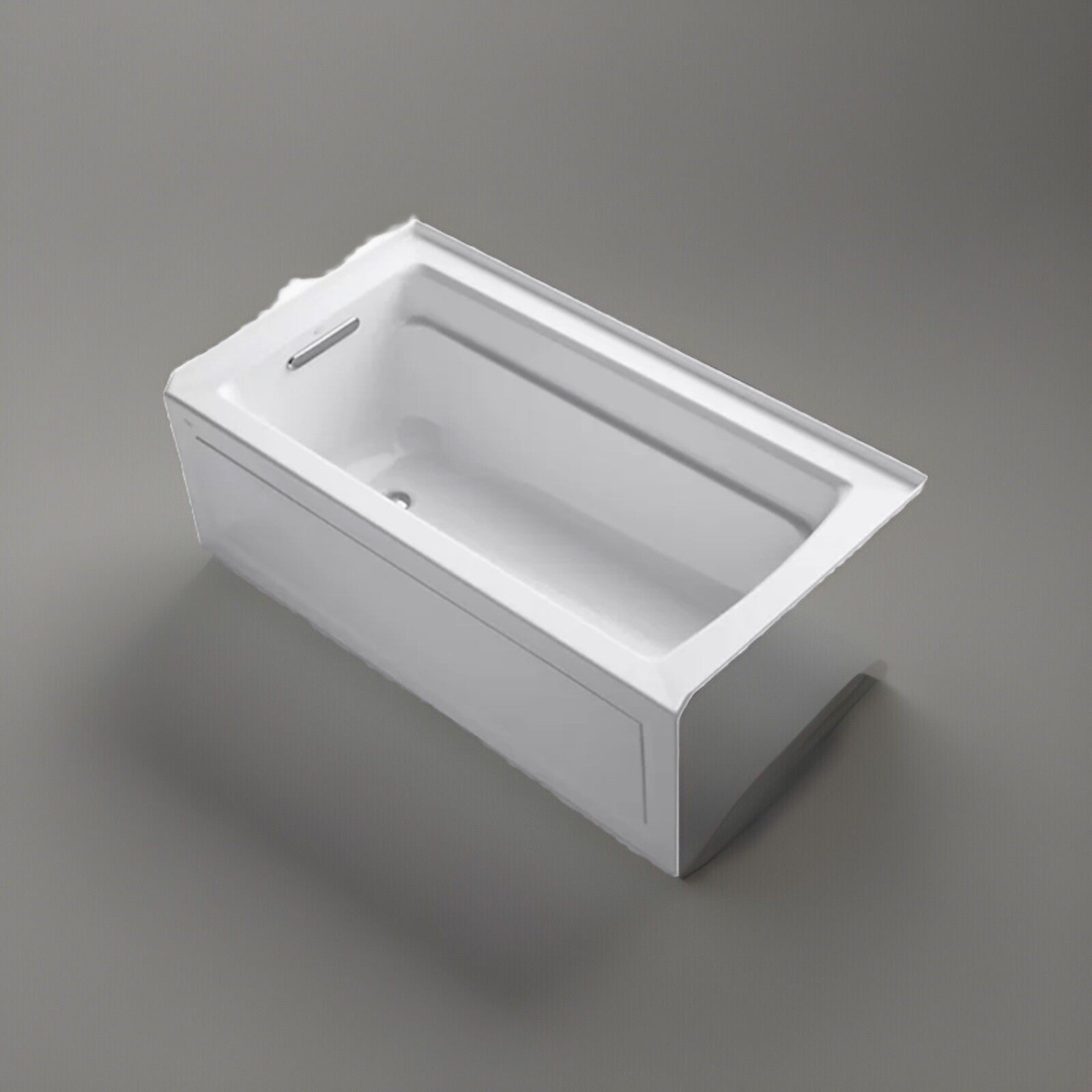 Kohler K-1123-law-0 Archer 60x32 Alcove Bath W/ Bask Heated Surface