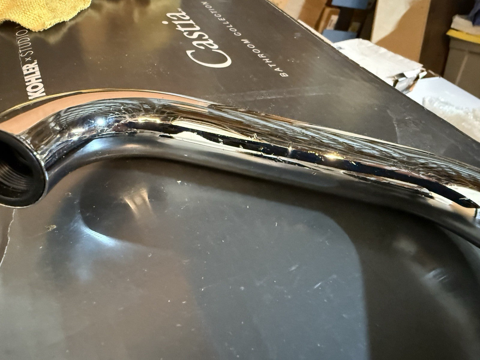 Kohler Castia K-35908-4-CP Widespread Bathroom Sink Faucet w/ Drain – Polished C