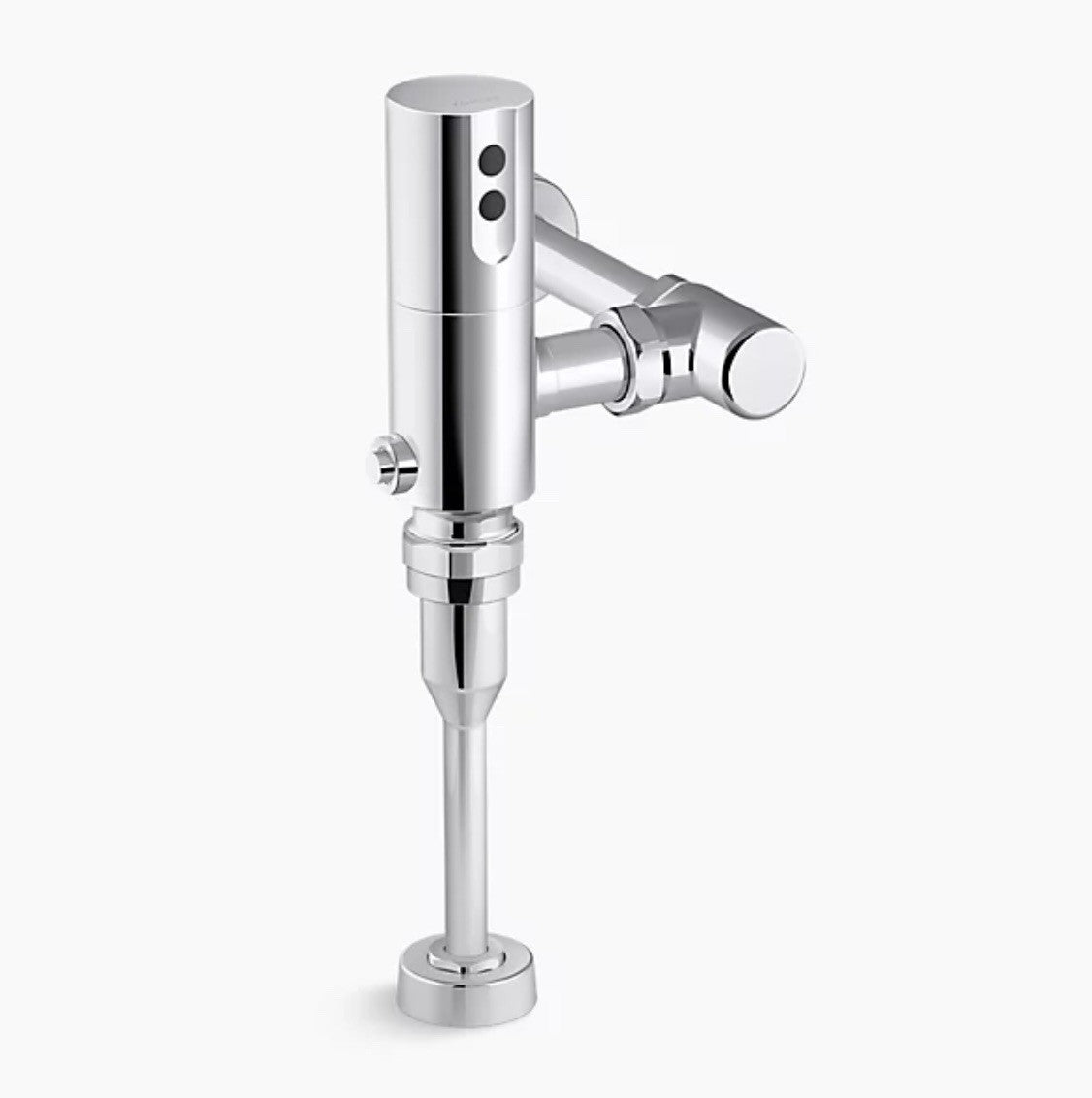 Kohler polished chrome urinal flushometer – 0.5 GPF modern plumbing fixture
