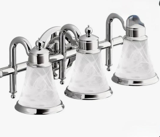 Moen Waterhill Double Glass Shelf – Chrome (YB9863CH)