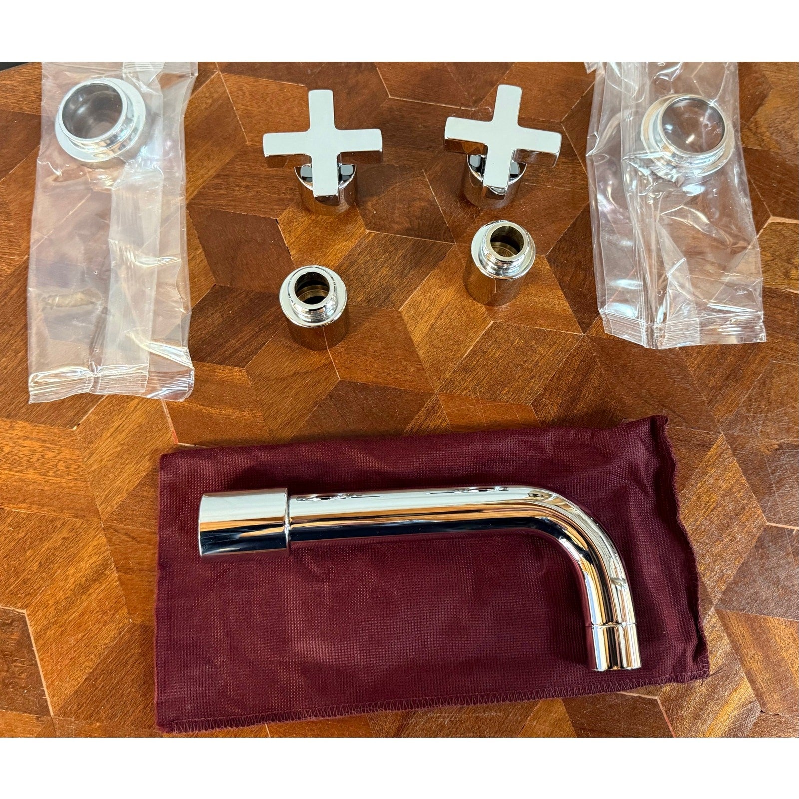 House of Rohl A2207XMAPCTO-2 Lombardia Wall Mount Faucet Polished Chrome Cross H