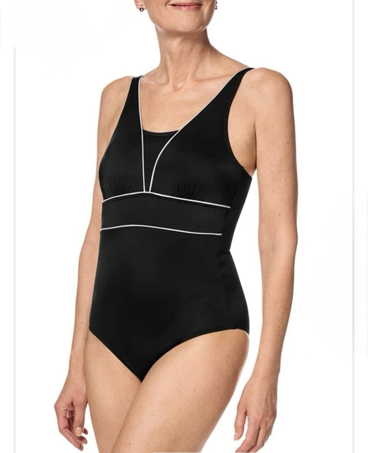 Amoena Pocketed Mastectomy Swimsuit -  Swimsuit for Mastectomy, Size 6