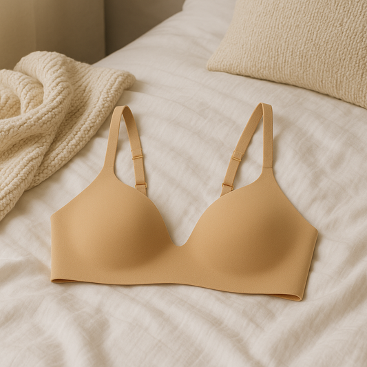 Underoutfit- 460 The Perfect Neckline Bra, size Large - coffee