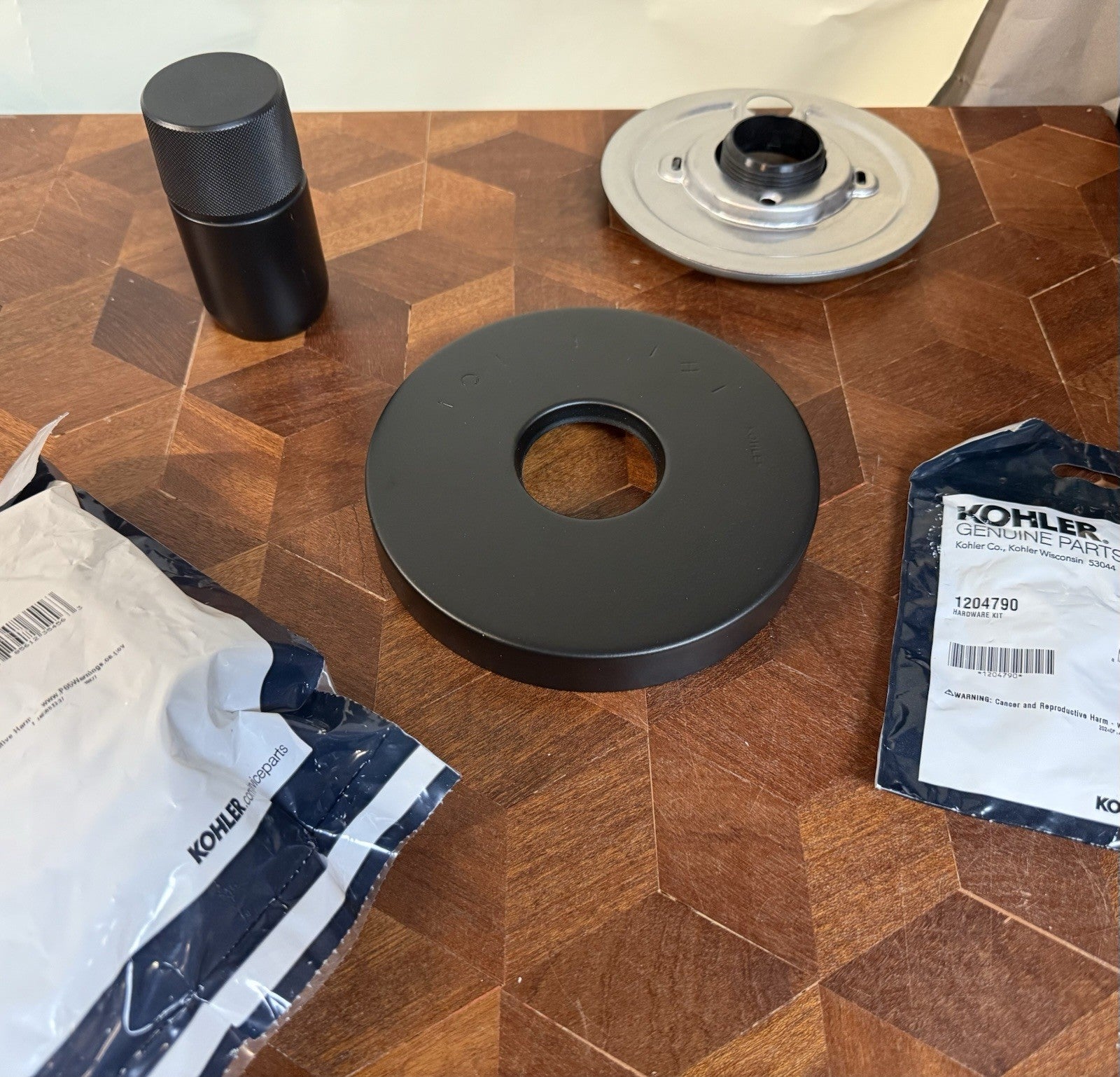 Kohler TS78015-8-BL Rites-Temp Valve Trim Matte Black | Minor Scratch Open Box