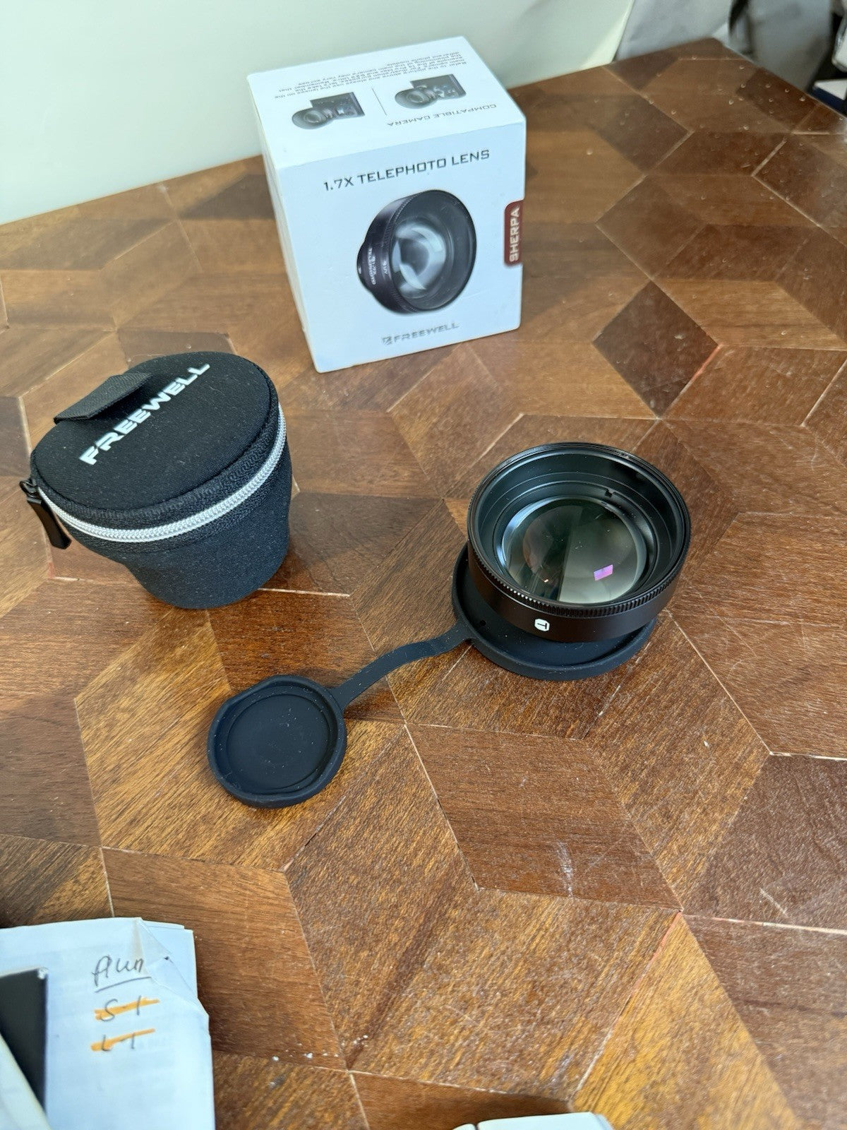 🆕 1.7X Telephoto Lens for Sherpa Cases & Genius Rig – iPhone/Android Compatible