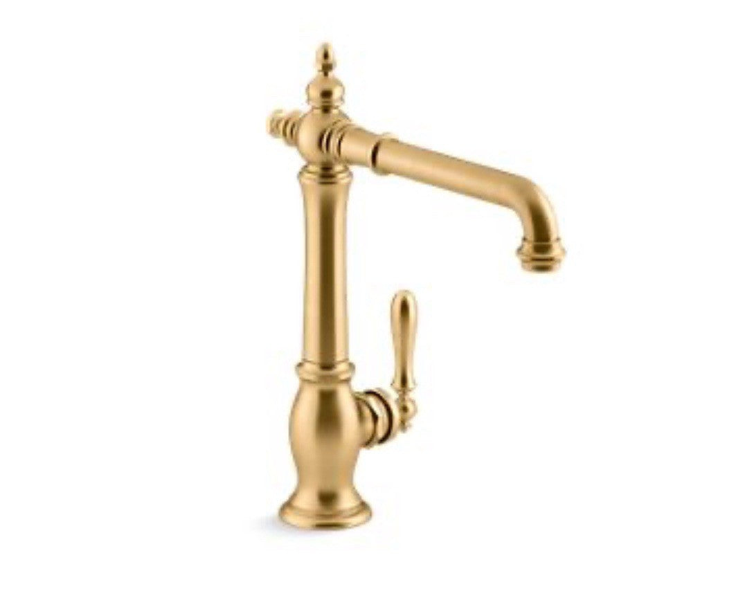 Kohler Artifacts K-99266-2MB Pull-Down Kitchen Sink Faucet 1.5 GPM Brass