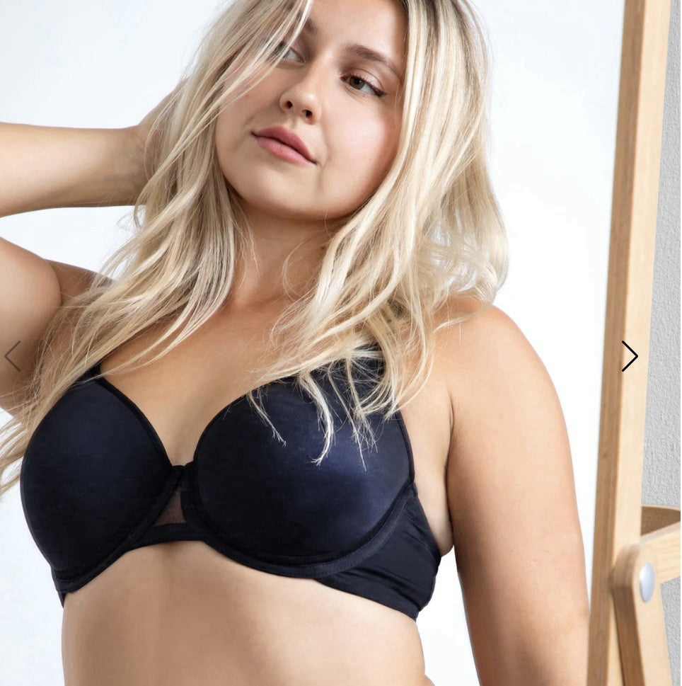 Underoutfit The Underwire Cradle Bra -1235 black, Size 42C