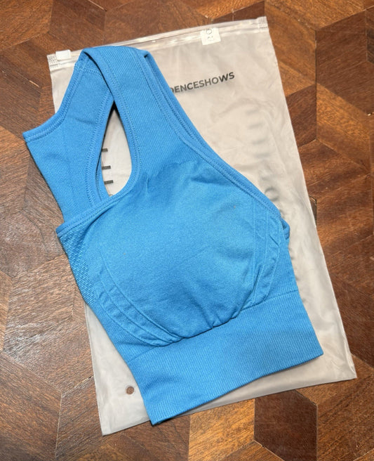 The NowSunday Racerback Sports Bra (sewn in pads) 1145 size XL Wave Ride