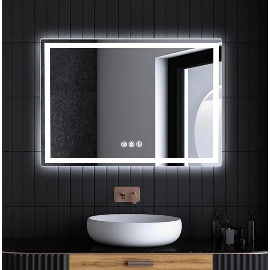 Memobarco LED 36x48 Mirror, anti fog, backlit, 3 color options