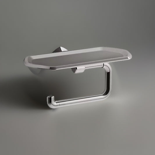 Kohler K-27128-SN Euro Toilet Paper Holder Vibrant Brushed Nickel Modern