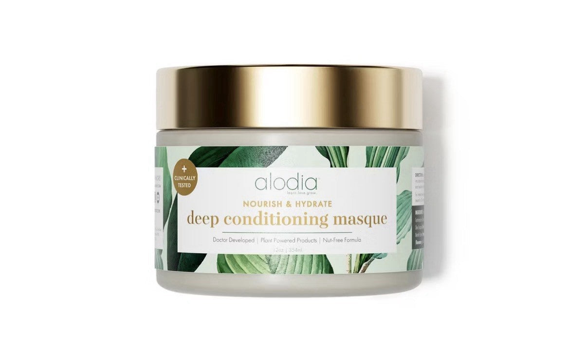 Alodia Nourish & Hydrate Deep Conditioning Hair Masque 12oz – Moisture & Repair