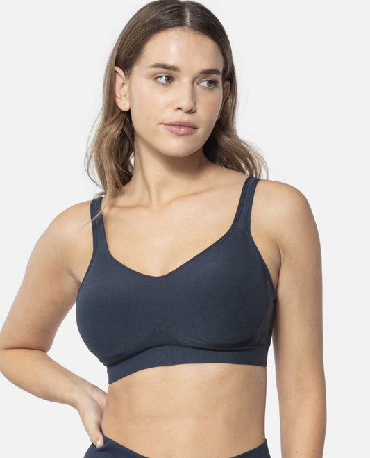 Underoutfit  Comfort Shaping Bra W/ Adjustable Straps- 459 Navy L