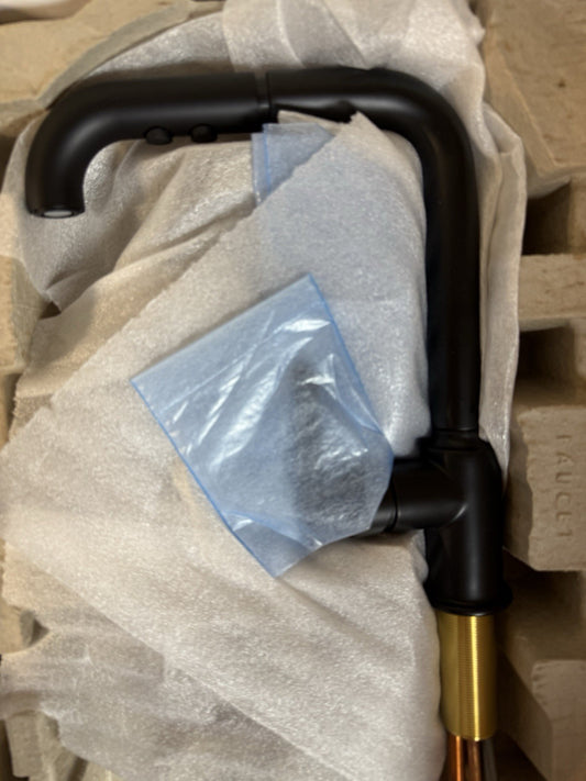 Kohler Purist Single-Hole Kitchen Sink Faucet - Matte Black (K-7505-BL)