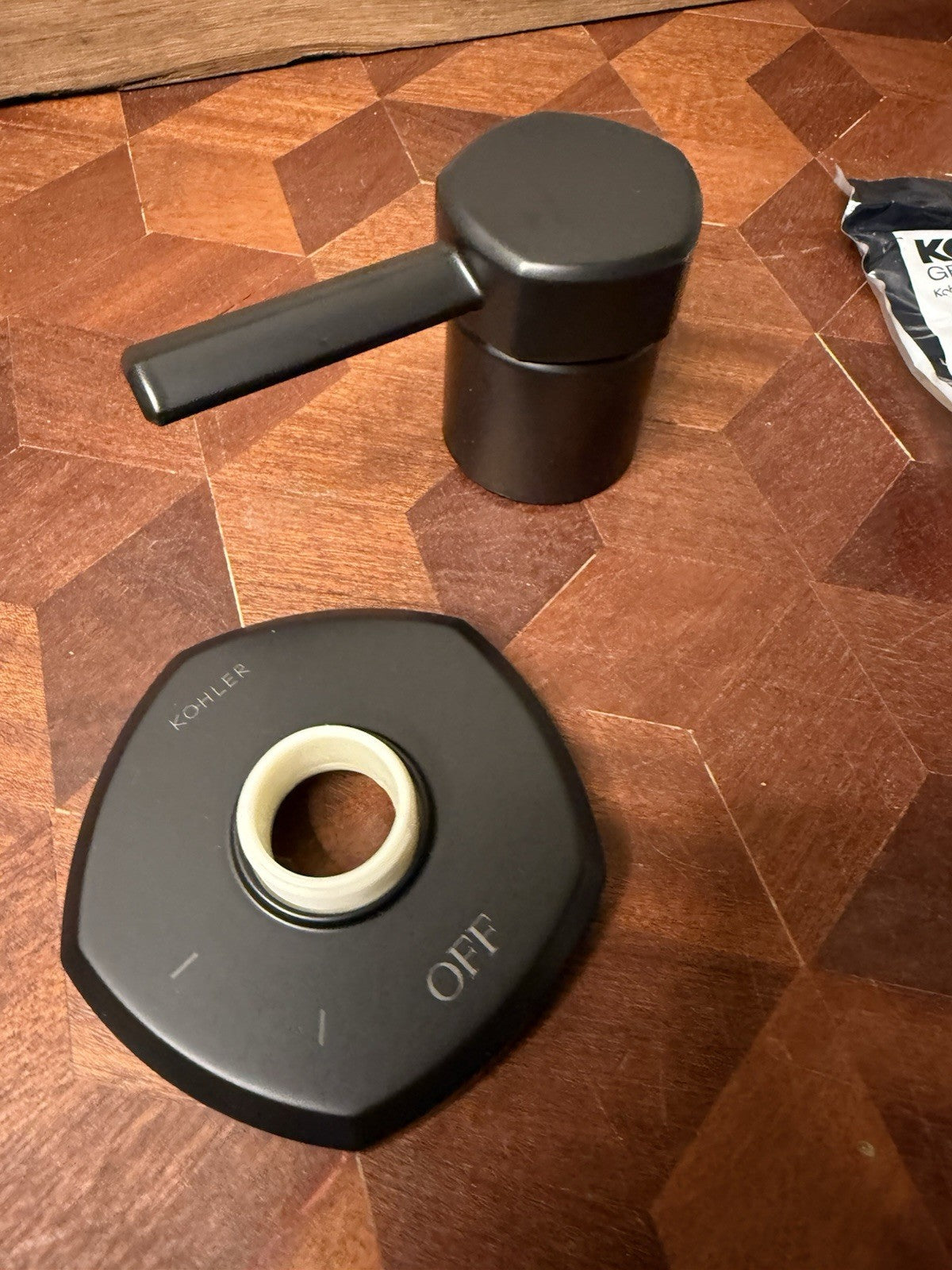 Kohler Occasion K-T27041-4-BL Volume Control Trim Matte Black No Valve