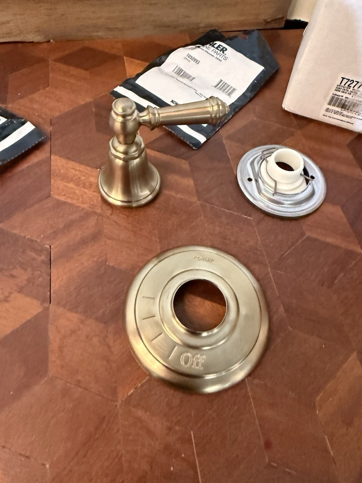 Kohler T72771-4-BV Artifacts® Volume Control Valve Trim – Vibrant Brushed Bronze
