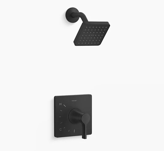 Kohler Venza TS2812-4G-BL Shower Faucet Trim Kit – Matte Black, 1‑Handle 🚿