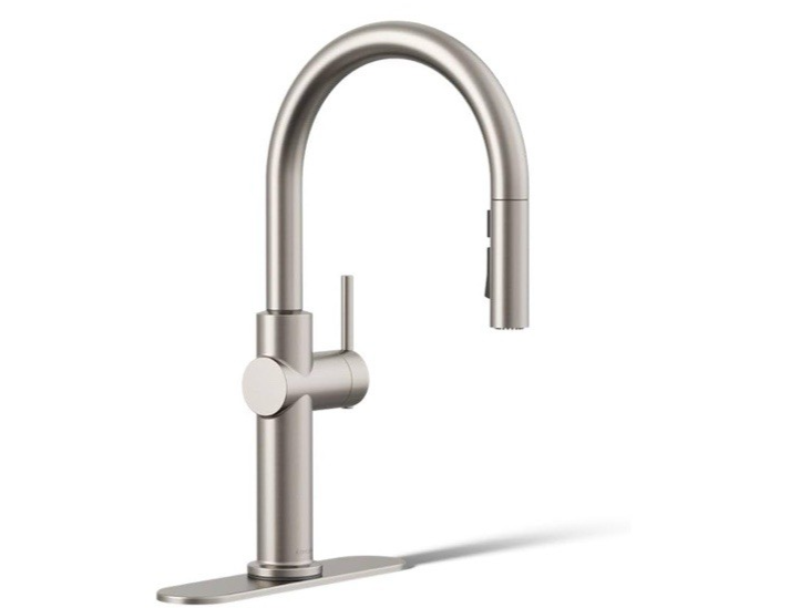 Kohler Crue K-22972-VS Pull Down SingleHole Spray Kitchen Faucet Stainless Steel