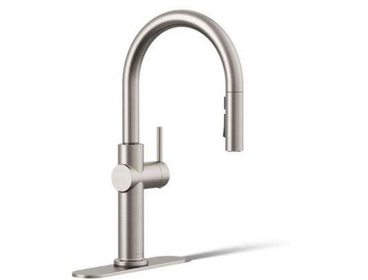 Kohler Crue K-22972-VS Pull Down SingleHole Spray Kitchen Faucet Stainless Steel