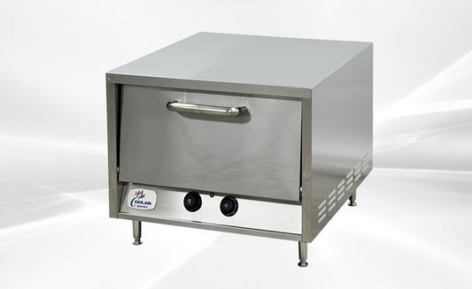 NSF 2850W Double Deck Electric Pizza Oven with Bakery Fire Stone,Stainless Steel