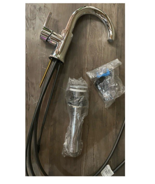 Delta Trinsic Single-Handle High-Arc Bathroom Faucet | Chrome | Model 559HA-DST
